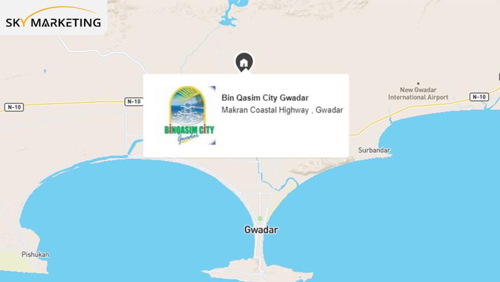 Bin Qasim City Gwadar Location