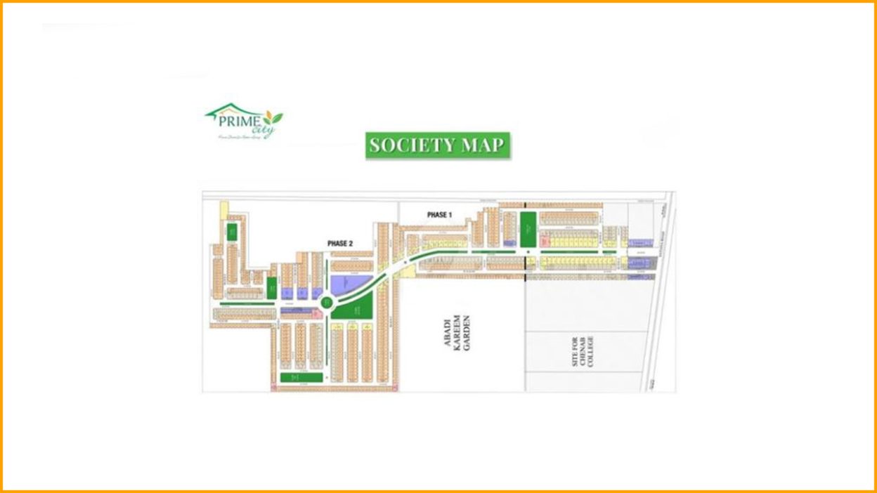 Prime City Faisalabad Master Plan