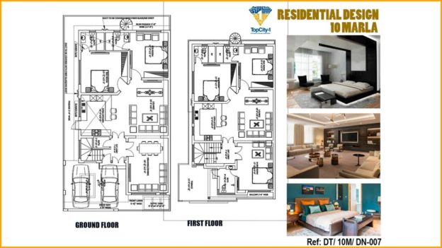 Top City Islamabad Floor Plans