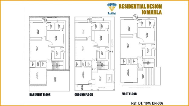 Top City Islamabad Floor Plans