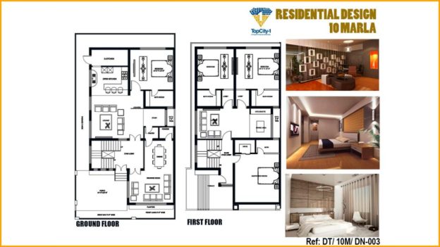Top City Islamabad Floor Plans