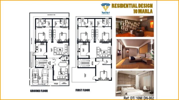 Top City Islamabad Floor Plans