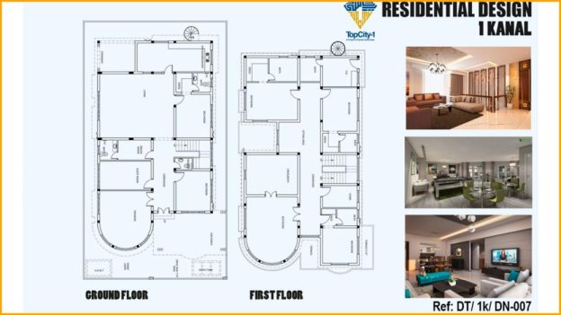 Top City Islamabad Floor Plans