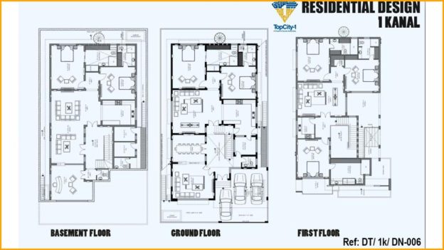 Top City Islamabad Floor Plans