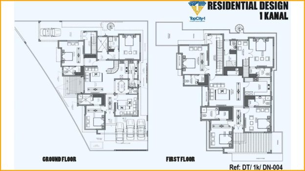 Top City Islamabad Floor Plans
