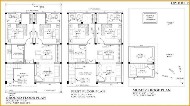 Top City Islamabad Floor Plans