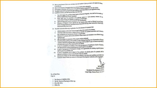 Top City Islamabad NOC