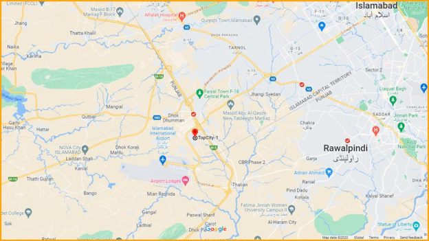 Top City Islamabad Maps