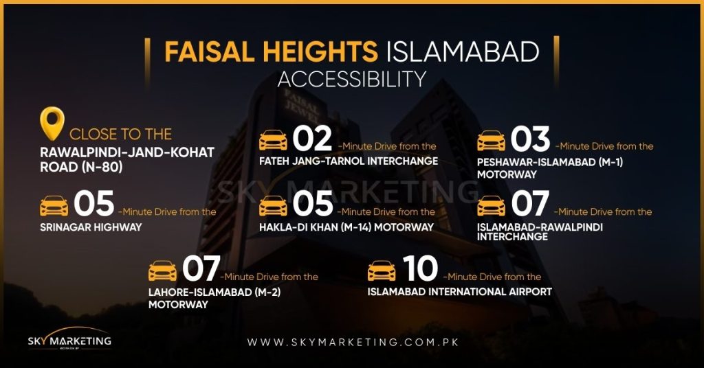 Faisal Heights Accessibility