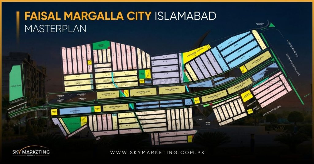 Faisal Margalla City master plan
