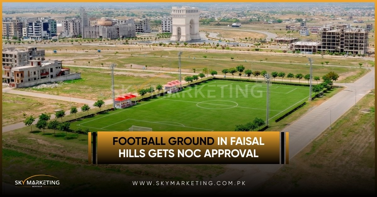 Football Ground in Faisal Hills Gets NOC Approval