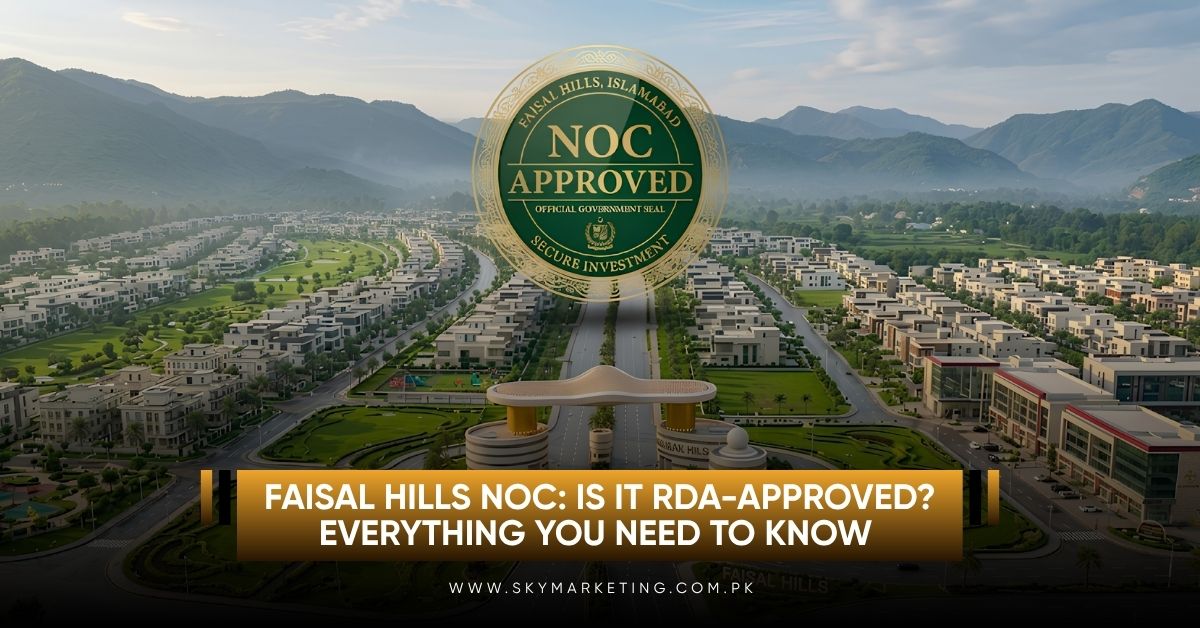 Faisal Hills NOC Is It RDA-Approved